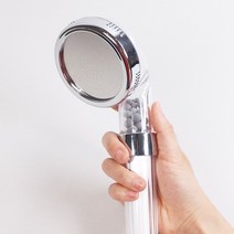NPT 여행용 샤워필터 샤워기 헤드 녹물 석회수 염소 제거필터 여행 필수품, 본품(필터1개포함)+리필필터3개