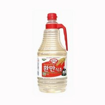 9개 1박스 롯데푸드 환만 식초 사과 양조 1.8리터 2856529