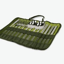 노마드 커틀러리 세트, 1개, Khaki(카키)/파우치+식기세트