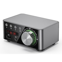 하이파이앰프 스튜디오 앰프 HIFI 오디오 앰프 50WX2 블루투스 5.0 디지털 전원 보드 스테레오 홈 시어터 U, 01 은