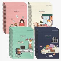 핑크풋 공부비법 코넬노트 12p세트, 1000공부비법코넬노트12p세트