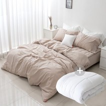 기타 바보사랑[에스데코]엠버 60수광폭 고밀도면 호텔이불솜매카세트LK 베이지