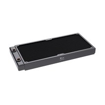 bykski 2 x 14cm 280mm 수냉식 구리 라디에이터 열교환기 b-rd280-tn-v2