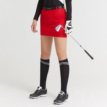 [볼빅] 여성 포인트 솔리드 큐롯 스커트 VLCUK991_RE