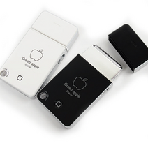 군대면도기 중학생 아빠 남자 수염정리 미니 군인 남친 선물 USB 전기 일자 면도기, USB면도기(블랙)