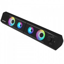 디알고 BS103 LED 레인보우 분리형 사운드바 컴퓨터 스피커, 1