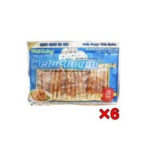 펫더맨 구취제거도움 요크셔 치킨밀크껌 6봉 잇몸마사지 학습