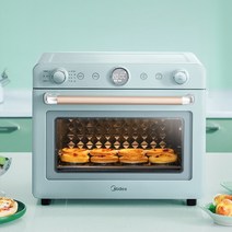 컨벡션 업소용오븐기 데크 오븐 빌트인 35L 1650W 220V, 그린