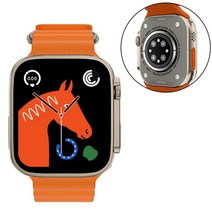S8 Max 스마트 워치 NFC 즈리답8 응기 1149mm 크울 2.08 스크린 스포츠 무선 충전, Orange