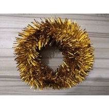 크리스마스 화환 화환 장식 인공 등나무 5.5 M 암호화 시뮬레이션 공장 소나무 꽃 DIY 장식 홈 새해, 5pcs, Gold