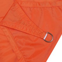 방수 사각 그늘막 썬쉐이드 차광막 옥상 팬션 정원 천막 테라스 차단막 옥상 그늘막 타프 그늘막 텐트 추석 선물, 2*2m, 오렌지