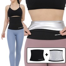 [1+1] 얼티밋기어 다이어트 복대 여자 땀복 뱃살보정 헬스 요가 트레이닝복 운동복