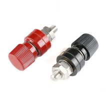 전원 카라반DIY 배터리 바나나잭 8MM 접지터미널 구미 어스단자 6MM 팔각단자, 3-블랙단자8mm, 본상품선택