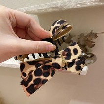 호피 리분 패션 상어집게 헤어핀 wdn6102