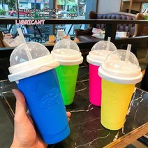 EAGLE PEAK 퀵슬러시 슬러시팡팡 아이스컵 2중컵컬러 색상랜덤