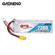 가오능 2300mAh 7.4V 80C LC레이싱 웰토이 리포배터리, 2300 80C 딘스