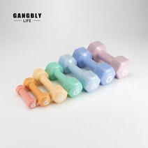 강블리 G시리즈 덤벨 0.5kg~6kg세트 ( 2개입 세트구성 / 팬톤 컬러 ), 5kg세트 (2개입)