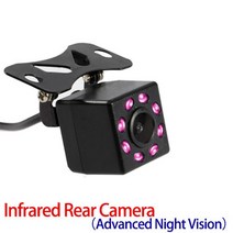 후방카메라 Hippron-리버스 카메라 자동차 후방 적외선 야간 투시경 주차 D 방수 HD 범용 170 도 반전, 07 103 IR