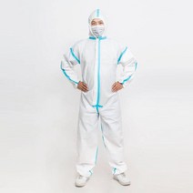 일화요 방진복 산업용일회용 점프 슈트 Hazmat Sui 내유성 작업 안전 의류 스프레이 페인팅 커버 모든 보, 01 SF-Sealed-No Feet_03 XXL