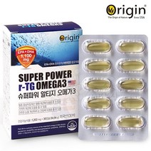 [오리진] 슈퍼파워 알티지 오메가3 (1 202mgx30캡슐)