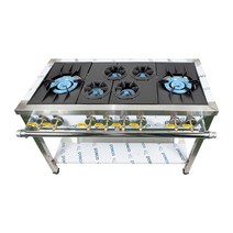 오즈테크 업소용 가스렌지 1200 양타 간택기 친환경 세라믹 버너 LPG LNG 화구, 03-2 LPG, 01-2 1세대 세라믹화구, 02-2 절감석쇠