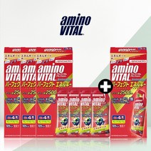 아미노바이탈 아미노샷 퍼펙트에너지젤 2500mg 자전거 파워젤 에너지젤 3+1박스