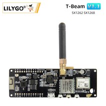 GPS증폭기 차량 재방사 LILYGO® TTGO ESP32 LoRa SX1268 433Mhz SX1262 868Mhz 915Mhz 개발 보드 WIFI 블루투스 GNSS 모듈 GPS, 1.SX1268 433Mhz AXP192