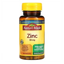 네이쳐메이드 아연 Zinc 30mg 100정