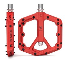 자전거 페달 발판 접이식 GEWAGE-초경량 나일론 씰 베어링 자전거 페달 사이클링 도로 Bmx Mtb 플랫 부품, 01 Red