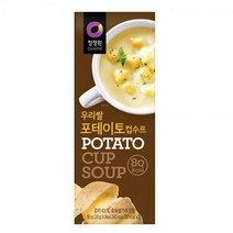 청정원 우리쌀포테이토컵수프 60gx4개, 60g, 4개