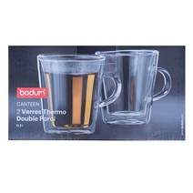보덤 칸틴 더블월 유리컵 2P 200ml BODUM, 2개