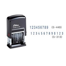 샤니 회전넘버링 스템프 S-313 13단, 바이올렛