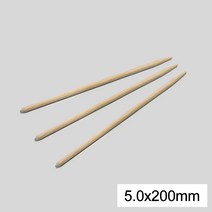 (KO) 20cm 핫바꼬지 1봉 (약100개) / 일회용 핫도그 소세지 바베큐 대나무 꼬치 꽂이 꼬챙이, (KO) 20cm 핫바꼬지 1봉(약100개)