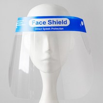 페이스쉴드 안면보호마스크 투명 플라스틱 얼굴가리개 페이스실드 KC인증 비말차단 마스크, 30개