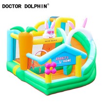 토끼집 에어바운스 - 실내 놀이기구 미끄럼틀 트램폴린 에어마이펀 에어바운스