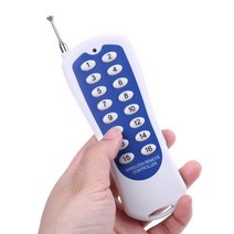 DC12V 16CH RF 무선 스마트 원격 제어 16 키 송신기 알람, 한개옵션0
