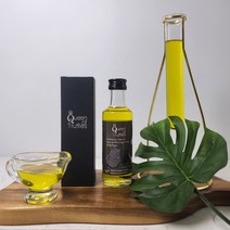 퀸오브트러플 블랙 트러플 오일 송로버섯 조각 첨가 100ml, 1개