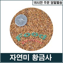 자연미 황금사/수족관모래, 단품