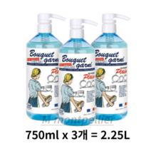 부케가르니 에코 주방세제 무향, 2.25L, 2개