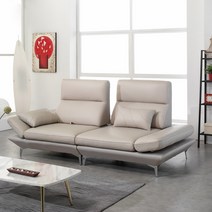 사트바 꼬모벤 통가죽 스윙쿠션 소파 3인