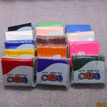 폴리머클레이50g 보급형 14색세트 미니어처토핑만들기용, 세트