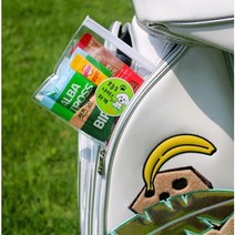 골프 구디백 골프 스포츠 간식 라운딩 답례품, B타입(꿀홍삼스틱 구성), 1번 스티커