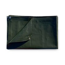 쾌청 천막 최고급지 5m x 10m, 카키, 1개