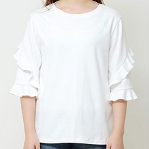 원단킹 [DIY패턴지]72-973 P587 - T shirt (여성 티셔츠) (7305100) 패턴지