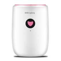 원룸제습기 제습기공기청청기800ml 가정용 전기 공기 제습기 25W 미니 휴대용 청소 장치 건조기 수분 흡수, 01 Pink_04 Au 플러그