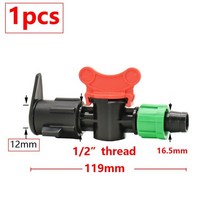 점적 관수 연결 호스 16mm 마이크로 관개 드립 테이프 커넥터 티 수리 엘보 엔드 플러그 탭 피팅 잠금 조인트 온실 커플러100781, R