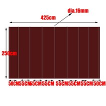 캠핑용 차박용 그늘막 스카이어닝 테라스 천막 Tewango-커스텀 퍼걸라 웨이브 그늘 캐노피 야외 방수 천막, custom size 2, 10 custom size