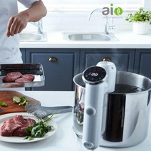 아이오 올인원 진공포장기 수비드머신 화이트, 수비드 머신 TW2000