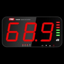 데시벨 전광판 소음측정기 공사현장 알람 LED 벽걸이, TA653A(13인치+알람)