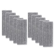 화장실 솔 청소 타일 창틀 브러쉬 거미줄제거 용품 12510pcs 걸레 교체 헤드 천 패드 마이크로 화이버 빨 스프레이 걸레 가정용 걸레 헤드 먼지 깨끗한 마이크로 화이버 패드, 10개